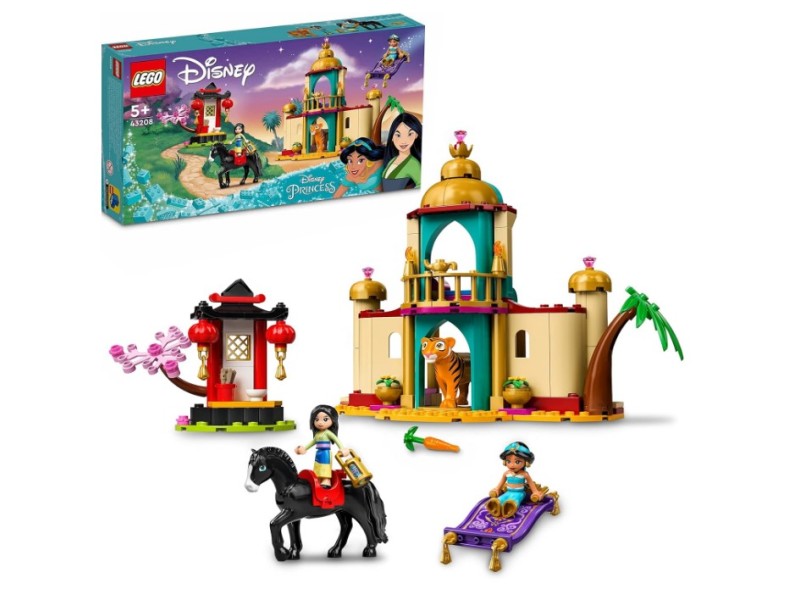 LEGO Disney Princess L’Avventura di Jasmine e Mulan 43208