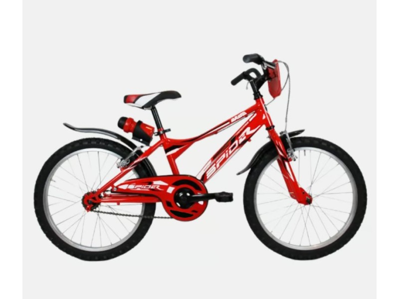 Bicicletta Mountain Bike bambino misura 20 con 1 Velocita rosso o verde