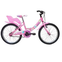 Bicicletta Mountain Bike bambina misura 20 con 1 Velocita rosa o fuxia