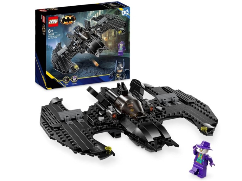 Lego Batman Bat-Aereo contro Joker Iconico Aeroplano DC 76265