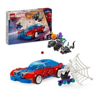 LEGO Marvel Auto da Corsa di SpiderMan e Venom Goblin 76279