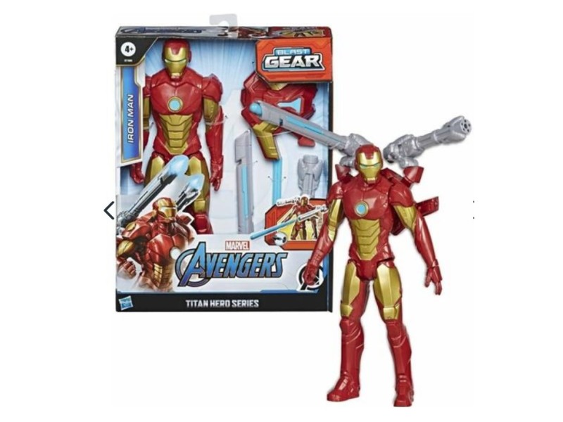 Iron Man Avengers Blast Gear personaggio 30cm