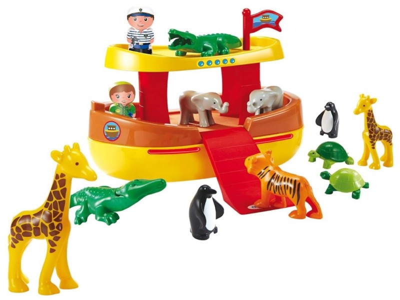 Arca di Noé con 12 animali