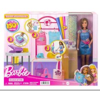Barbie boutique con bambola