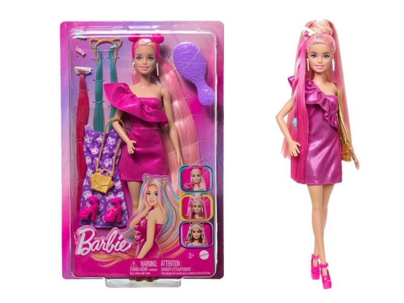 Barbie chioma super arcobaleno bionda