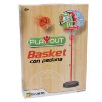 Basket con Pedana 142cm 