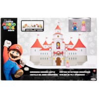Super Mario Movie playset castello di Peach con personaggi 
