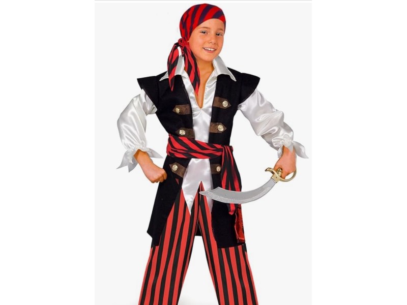 Costume pirata corsaro dei caraibi