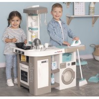 Cucina lavanderia mini Tefal cleaning con due aree gioco 