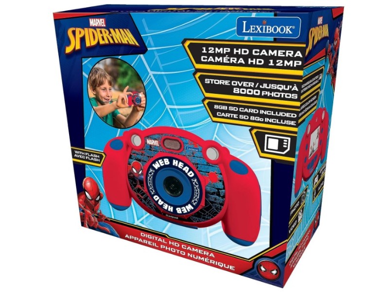 Macchina fotografica digitale Spiderman ,foto e video, giochi 
