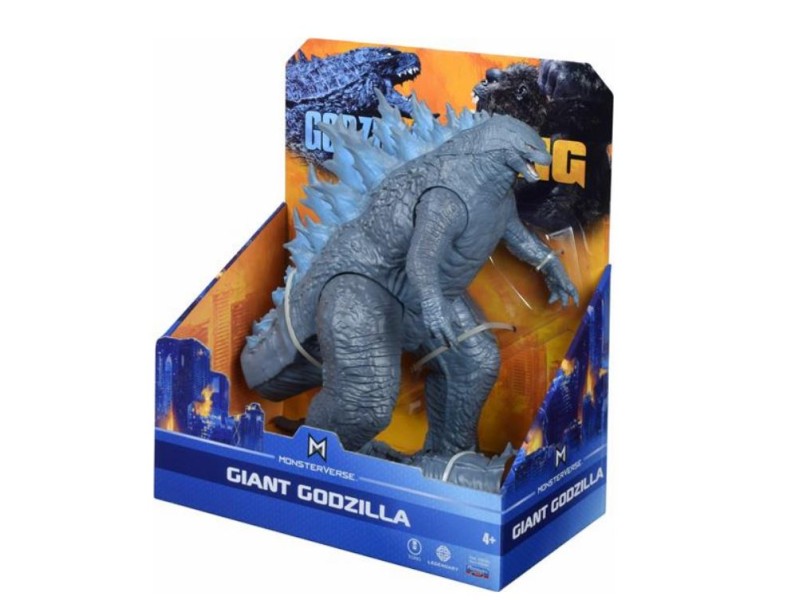 Godzilla e Kong Personaggi Giganti 30cm con ferite da guerra