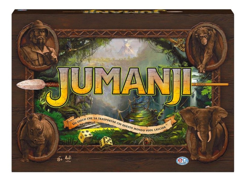 Jumanji gioco in scatola di societa'
