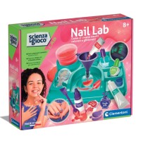 Smalti colorati e glitterati nail lab scienza e gioco