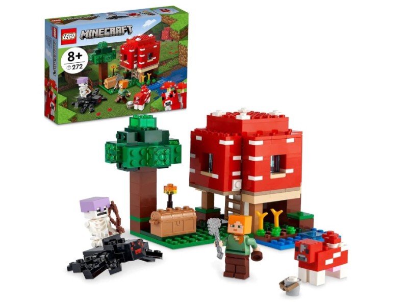 Lego Minecraft La Casa dei Funghi 21179