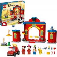 LEGO Disney Mickey and Friends Autopompa e Caserma di Topolino 10776