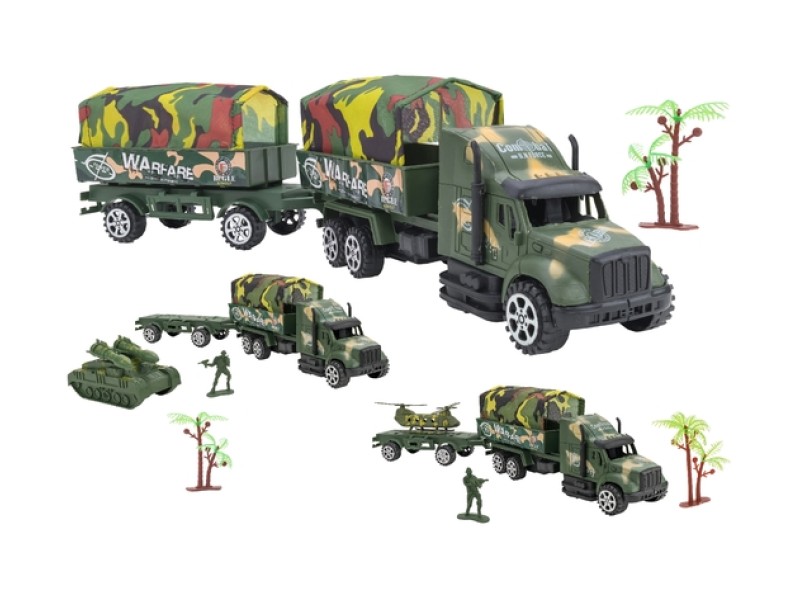 Camion militare a frizione
