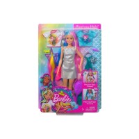 Barbie Bambola Capelli Fantasia a Tema Unicorni e Sirene