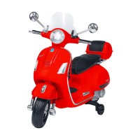 Vespa GTS Super 12V elettrica Rossa moto bambino elettrica