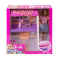 Barbie con Playset Camera da Letto