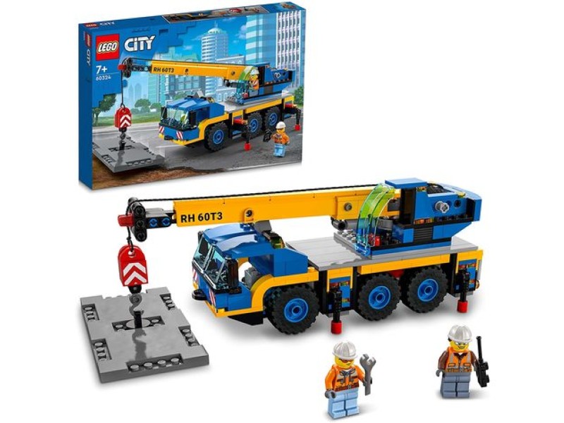 LEGO City Gru Mobile Veicoli da Cantiere 60324