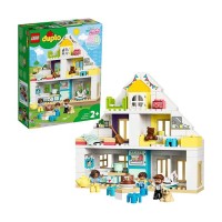 LEGO DUPLO Town Casa da Gioco Modulare, Set 3 in 1 con Costruzine Torre 10929