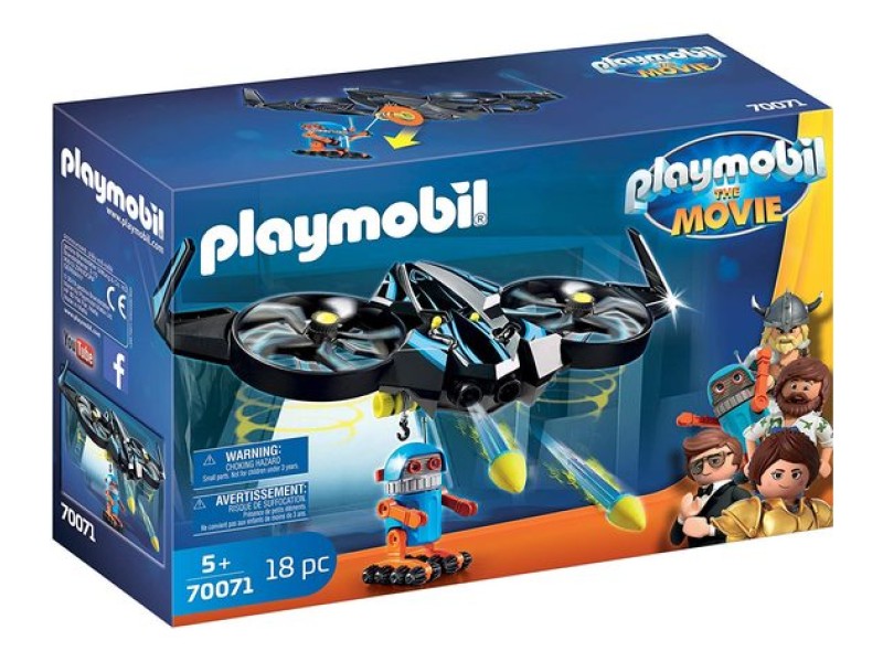 Playmobil The Movie Robotitron con Drone