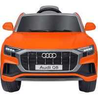 Auto elettrica batteria AUDI Q8 arancione 12V R/C