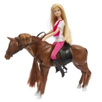 Bambola Tanya a Cavallo 