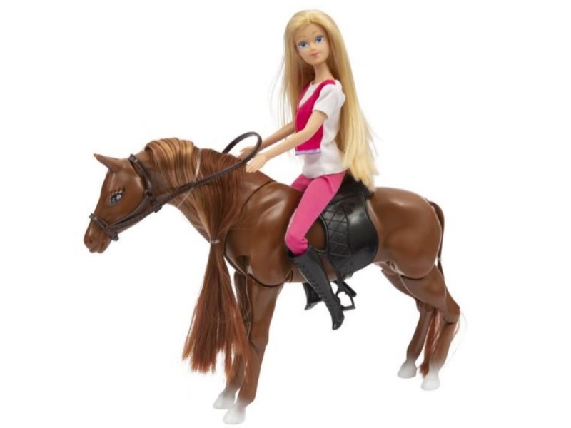 Bambola Tanya a Cavallo 