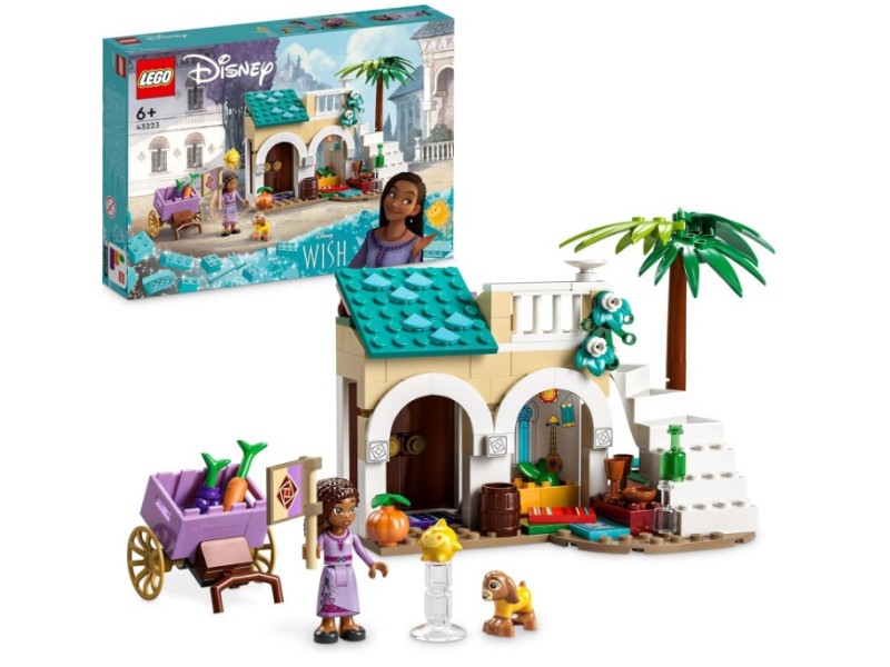 LEGO Disney Wish Asha nella Città di Rosas 43223